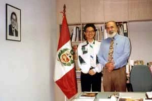 Master Li with Ambassador from Peru - International Recognition